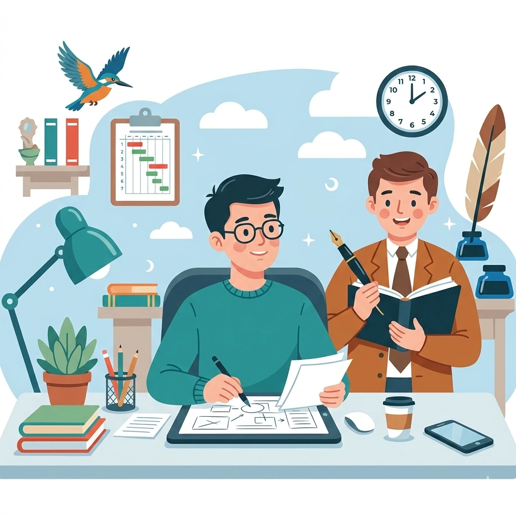 Genre-Specific Publishing Illustration