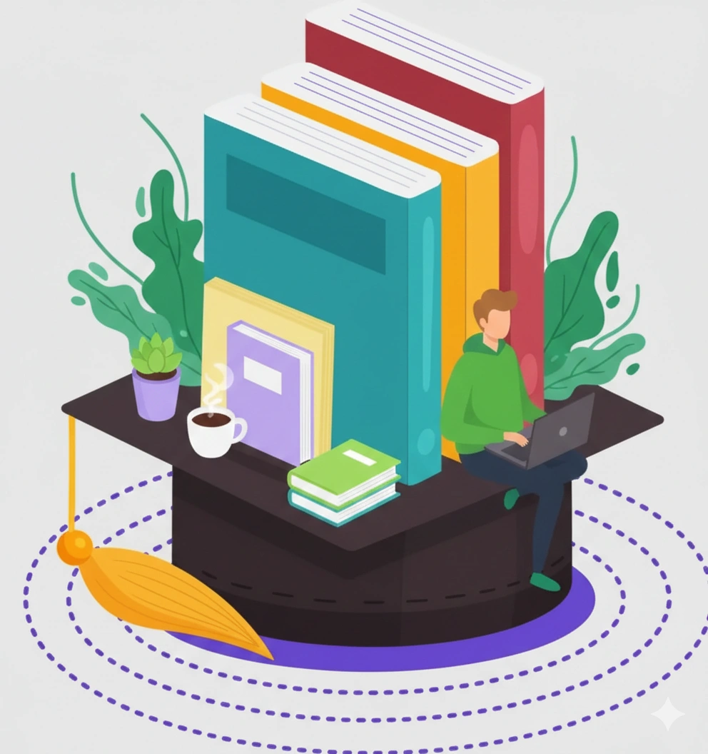 Why Choose Our Self Publishing Services Illustration