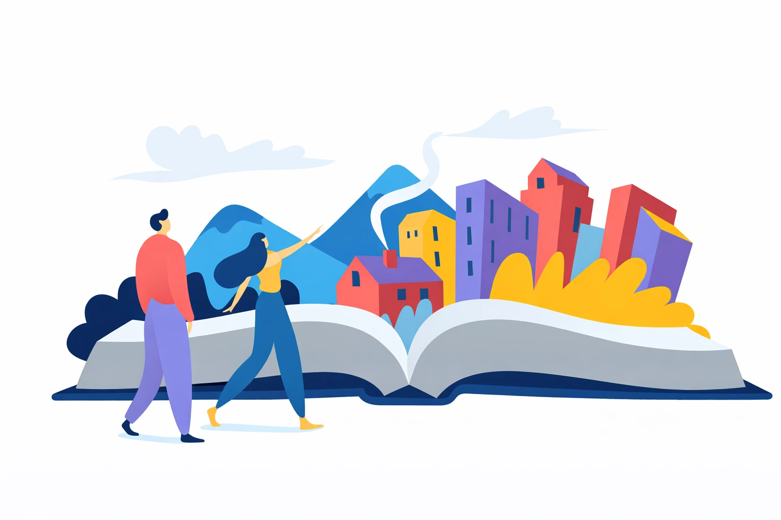 End-to-End Publishing Support Illustration