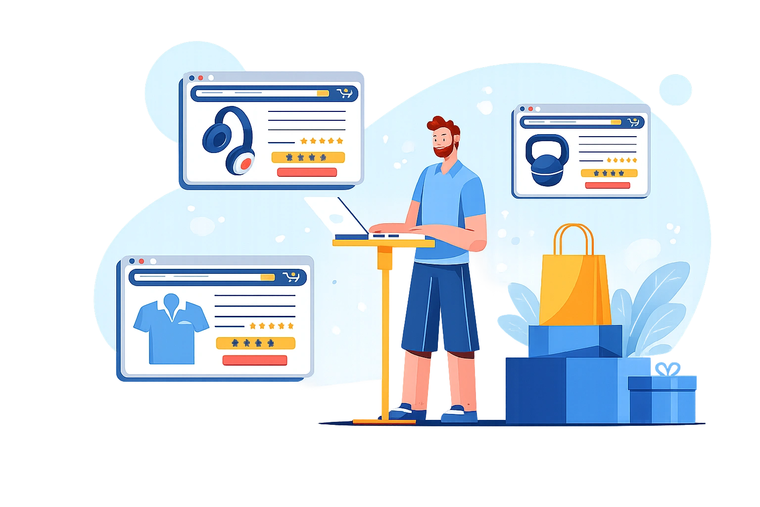 Why Choose Our Self Publishing Services Illustration