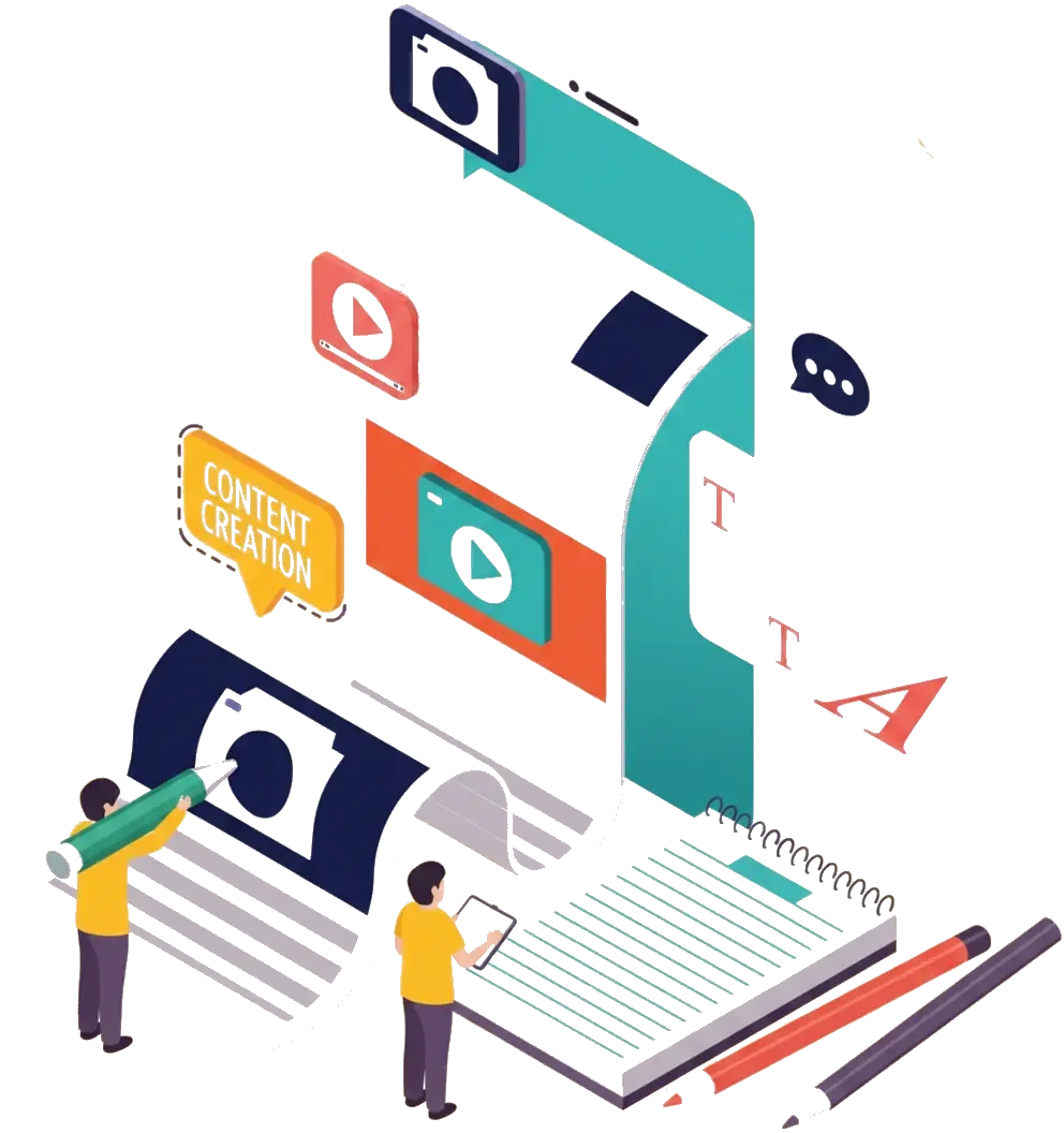 Why Choose Our Self Publishing Services Illustration