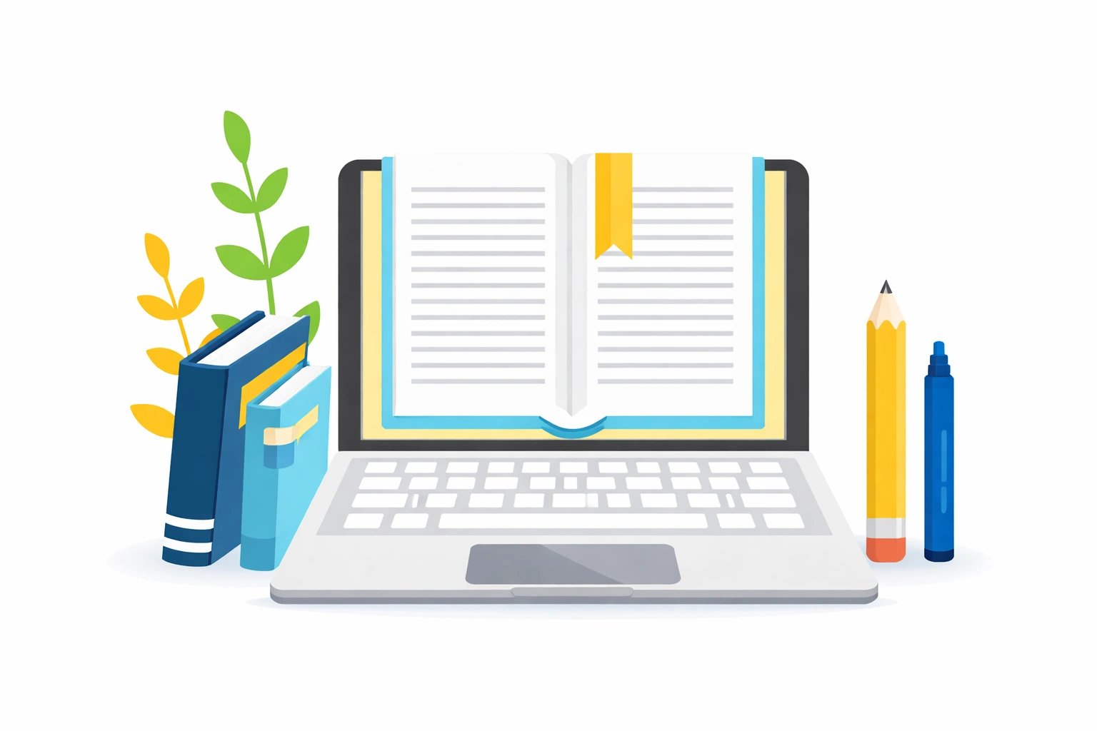 End-to-End Publishing Support Illustration