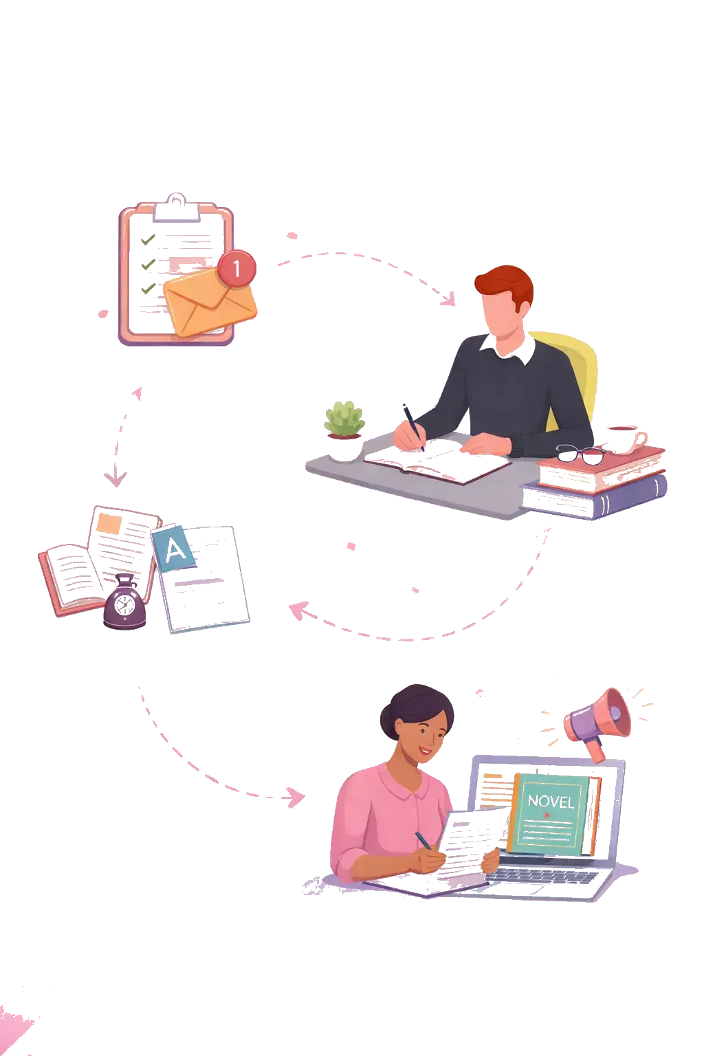 Genre-Specific Publishing Illustration