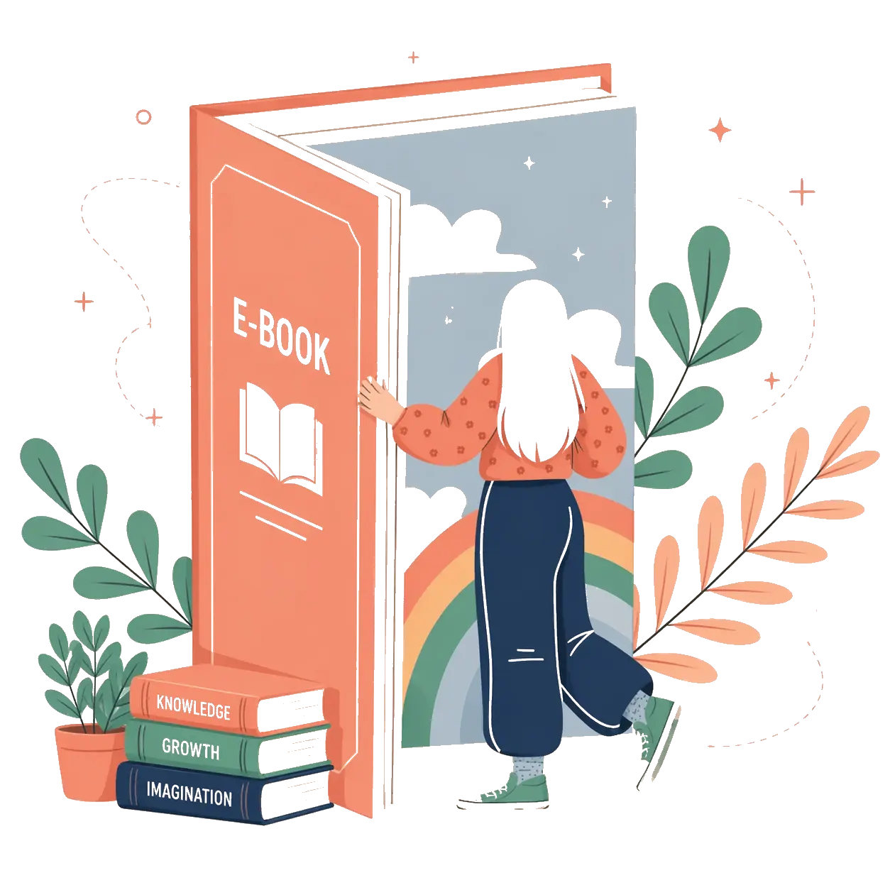 Why Choose Our Self Publishing Services Illustration