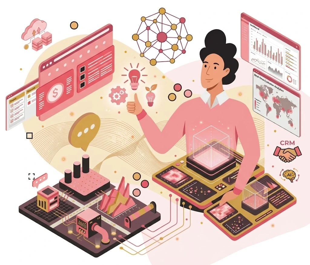 End-to-End Publishing Support Illustration