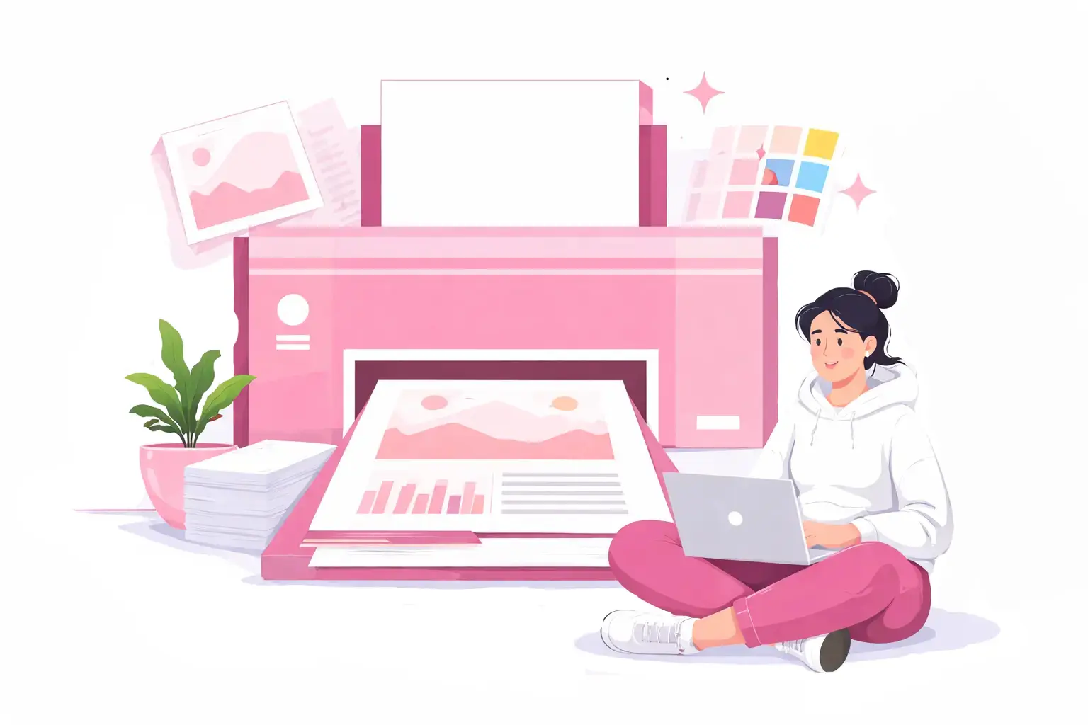 End-to-End Publishing Support Illustration