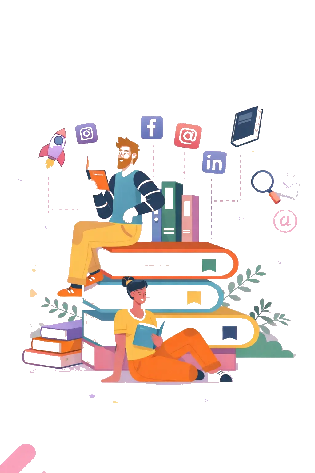 End-to-End Publishing Support Illustration