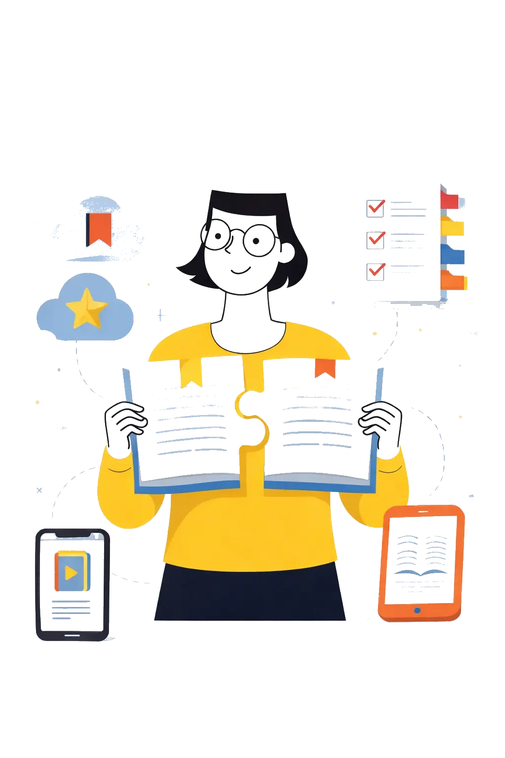 Why Choose Our Self Publishing Services Illustration