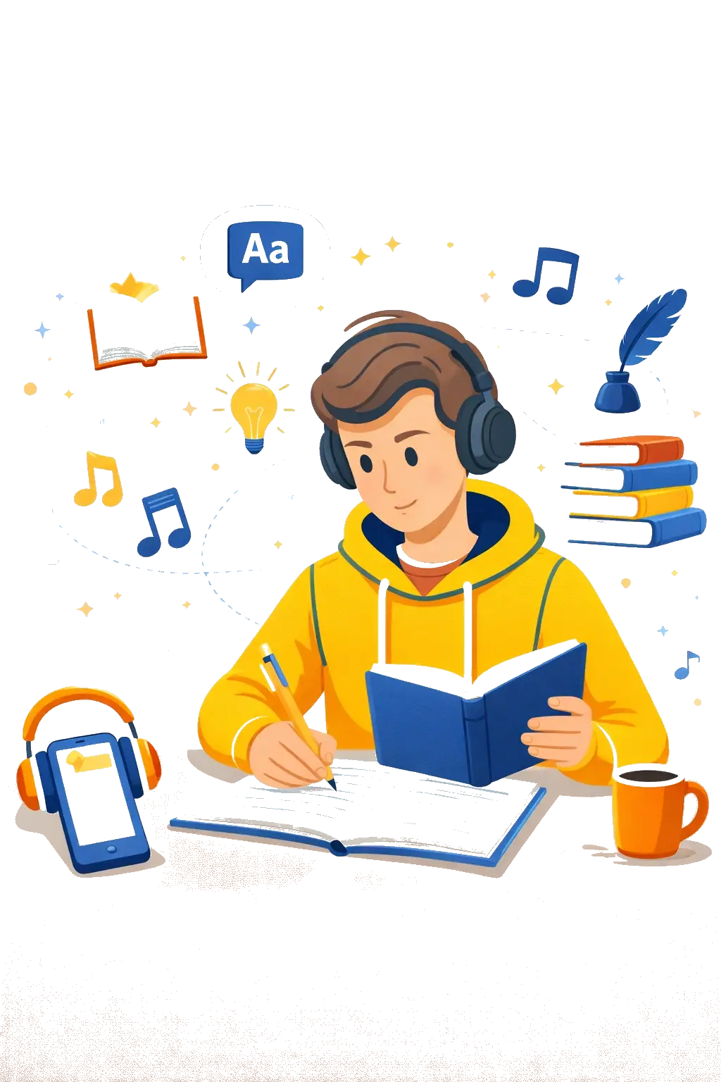 End-to-End Publishing Support Illustration