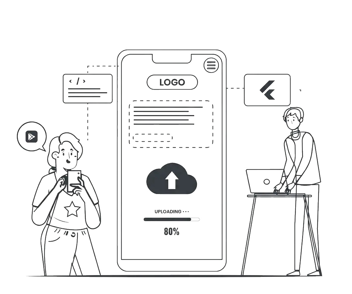 End-to-End Publishing Support Illustration