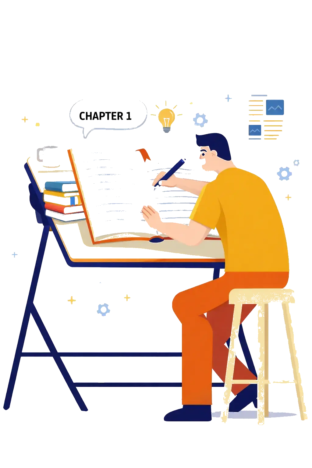 Why Choose Our Self Publishing Services Illustration