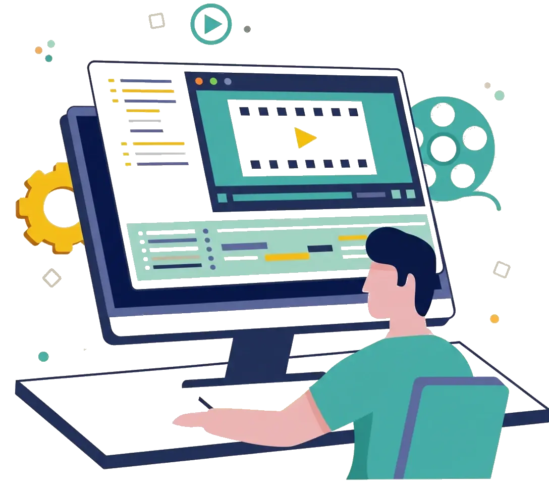 End-to-End Publishing Support Illustration