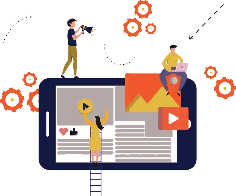 Why Choose Our Self Publishing Services Illustration